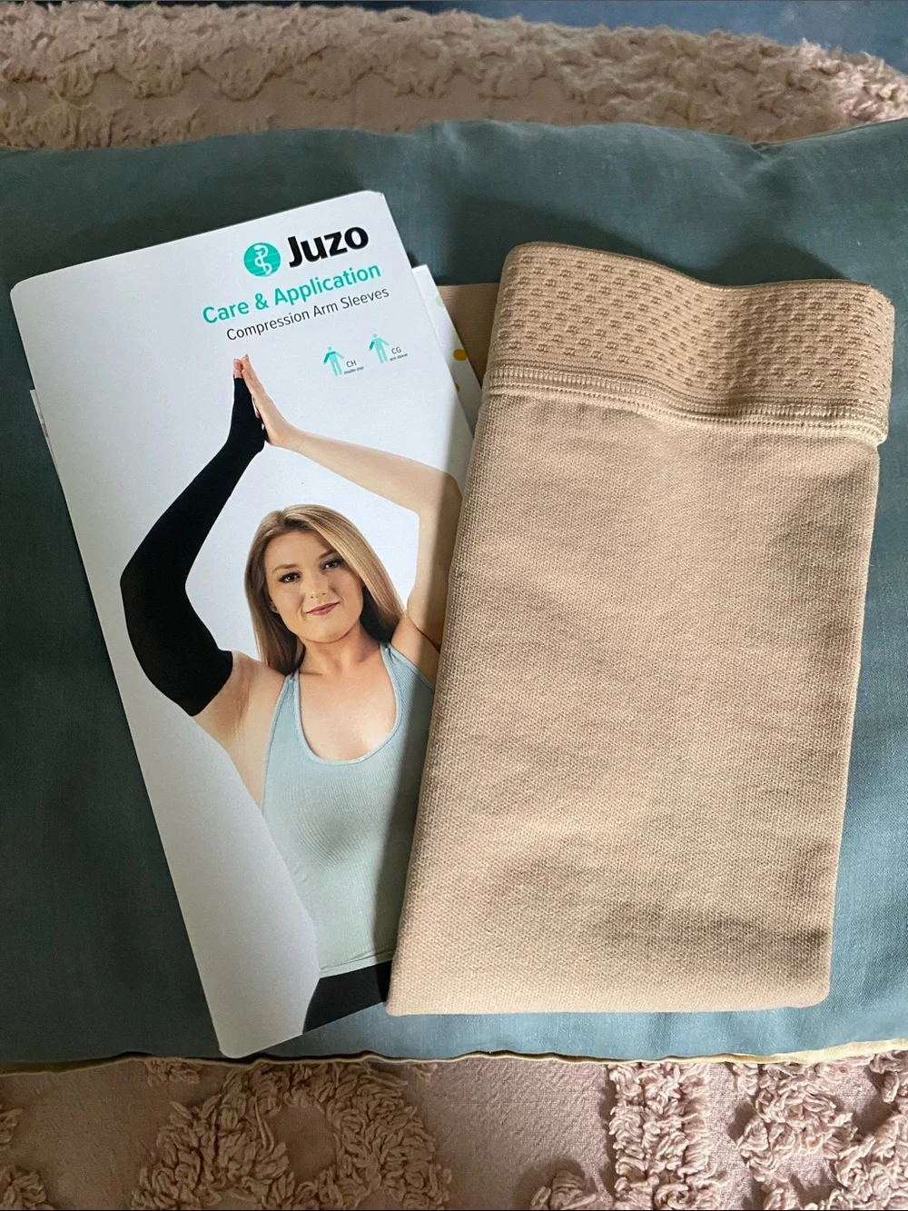 Juzo Medical Compression Arm Sleeve - Beige (20-30 mmHg)
